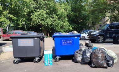 На Лечебной улице жители сдали на переработку более 2 кубометров отходов!